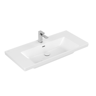 Раковина Villeroy&Boch Subway 3.0 100 см белая