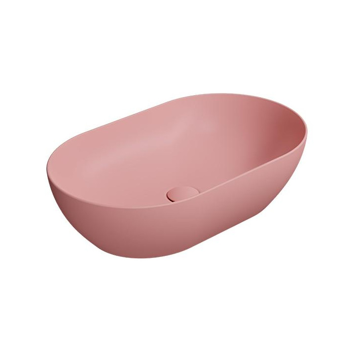 Раковина GSI Pura 60x37 Blush Opaco, 883424