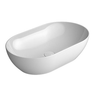 Раковина GSI Pura 60x37 см Bianco Lucido