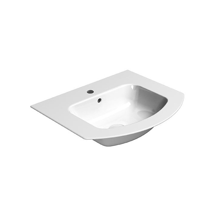 Раковина GSI Pura 52x44 Bianco Lucido, 8830111