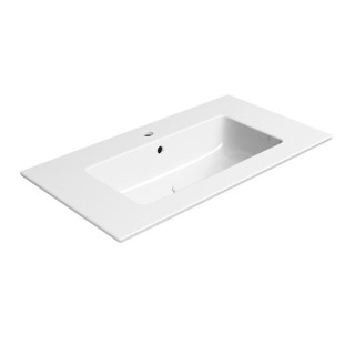 GSI Pura Раковина прямоугольная 82x46 Bianco Lucido