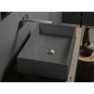 Раковина Scarabeo Teorema 2.0 60x40 см черная