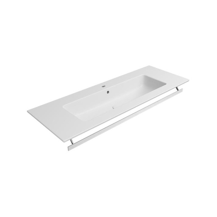 Rаковина GSI Pura 122x46 Bianco Opaco, 8887109