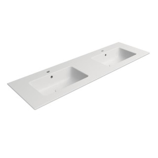 Раковина GSI Pura Bianco Opaco 142x46, 8889109