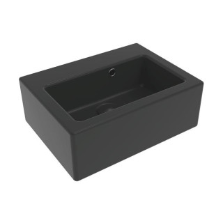 Flaminia Acquagrande Раковина прямоугольная 38.5x29 Carbone