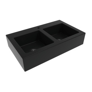 Раковина Flaminia 100x60 Carbone