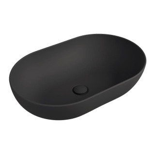 Flaminia App Раковина круглая 62x40 Carbone