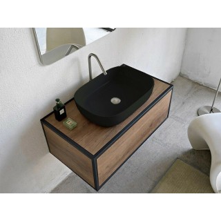 Раковина Scarabeo Glam 56 см ардезия мат