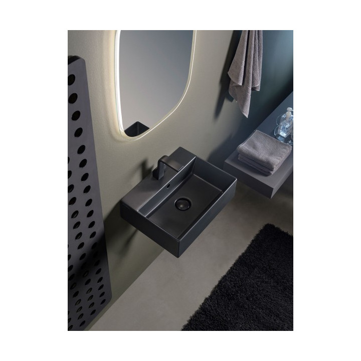 Раковина Flaminia App 50x37 Carbone