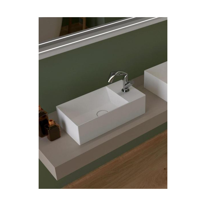 Раковина Flaminia 50x25 Latte для ванной