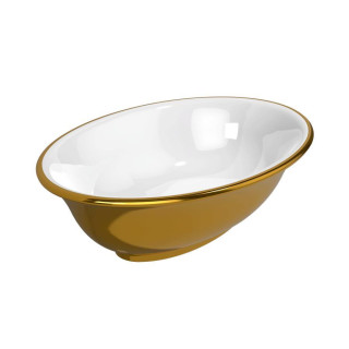 Раковина Flaminia Boll 56x40 Bianco/Oro