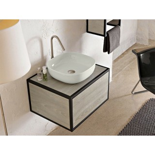 Раковина Scarabeo Glam жемчужная 40x40 см