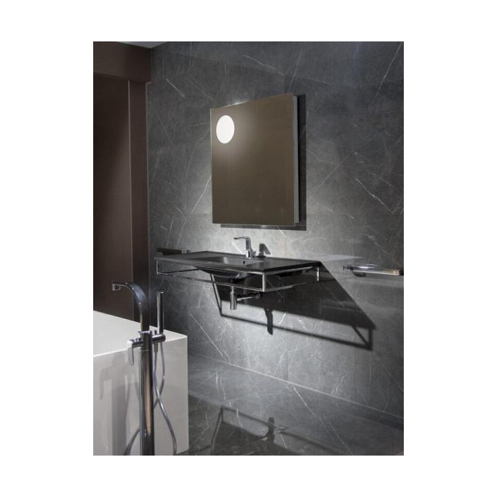 Раковина Flaminia Bloom Carbone 107x51.5