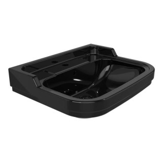 Раковина Flaminia Efi Nero 64x52 см