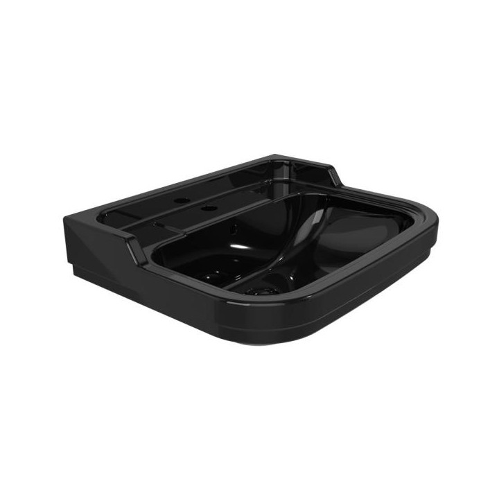 Раковина Flaminia Efi Nero 64x52 см