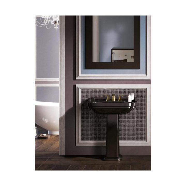 Раковина Flaminia Efi Nero 64x52 см