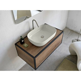 Раковина Scarabeo Glam 56x39 см жемчужный