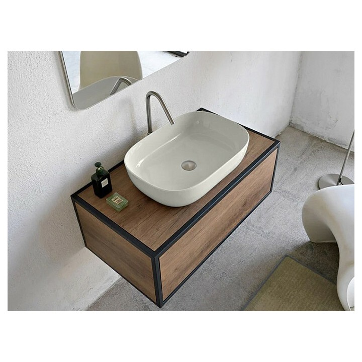 Раковина Scarabeo Glam 56x39 см жемчужный