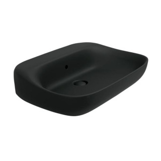 Flaminia Fluo Раковина прямоугольная 70x49 Carbone
