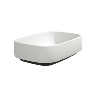 Flaminia Flag Раковина прямоугольная 50x36 Latte, Carbone