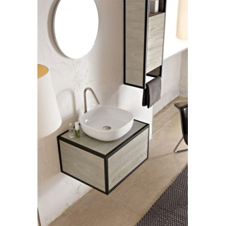 Раковина Scarabeo Glam белый глянец 40 см