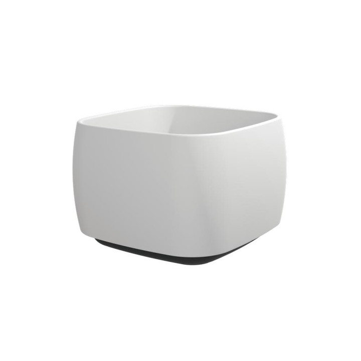 Раковина Flaminia Flag 42x42 Latte, Carbone