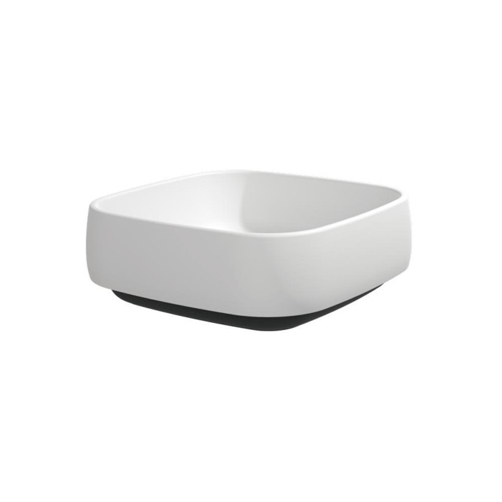 Раковина Flaminia Flag 40x40 Latte, Carbone