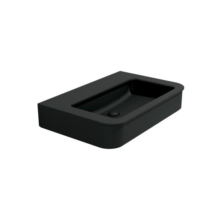 Раковина Flaminia Madre 75x50 Carbone