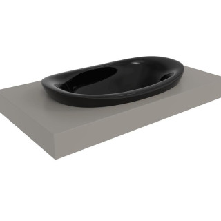 Раковина Flaminia Io 75x45 Nero