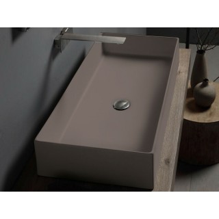 Раковина Scarabeo Teorema 2.0 80 см песочный матовый