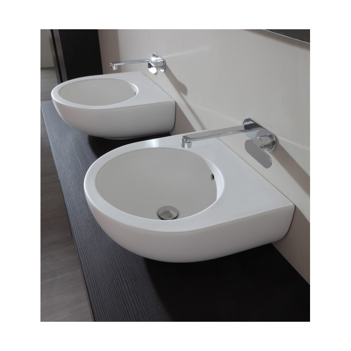 Раковина Flaminia Pass 52x50 Bianco