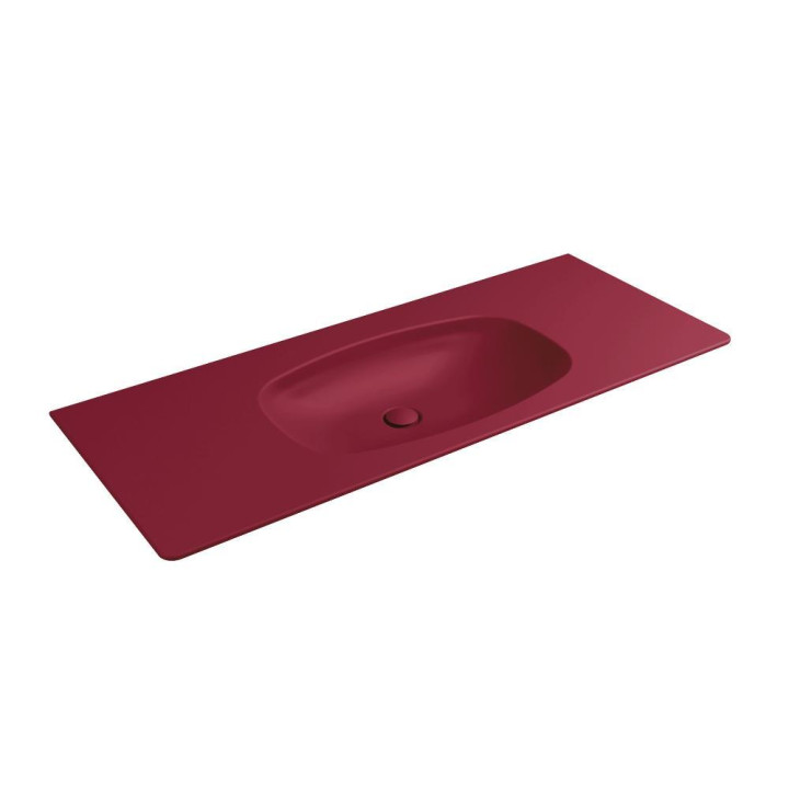 Раковина Flaminia Nuda 120 см Rosso Rubens