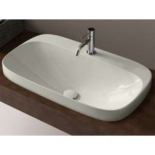 Раковина Scarabeo Moon 72x42 см жемчужная