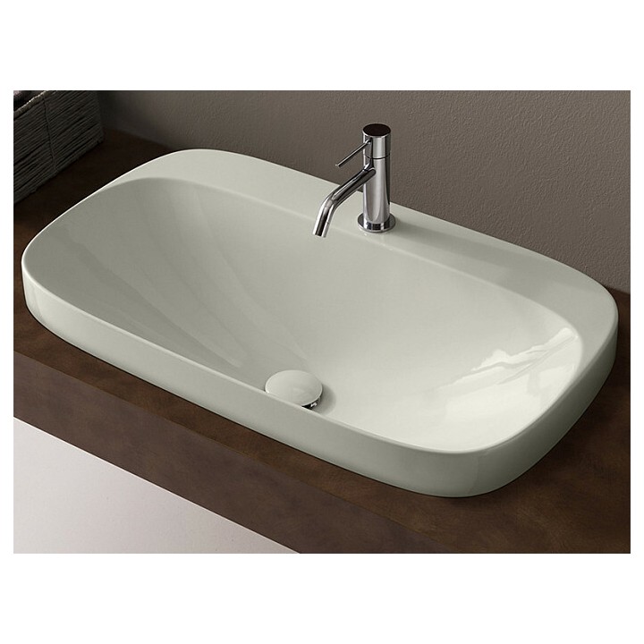 Раковина Scarabeo Moon 72x42 см жемчужная