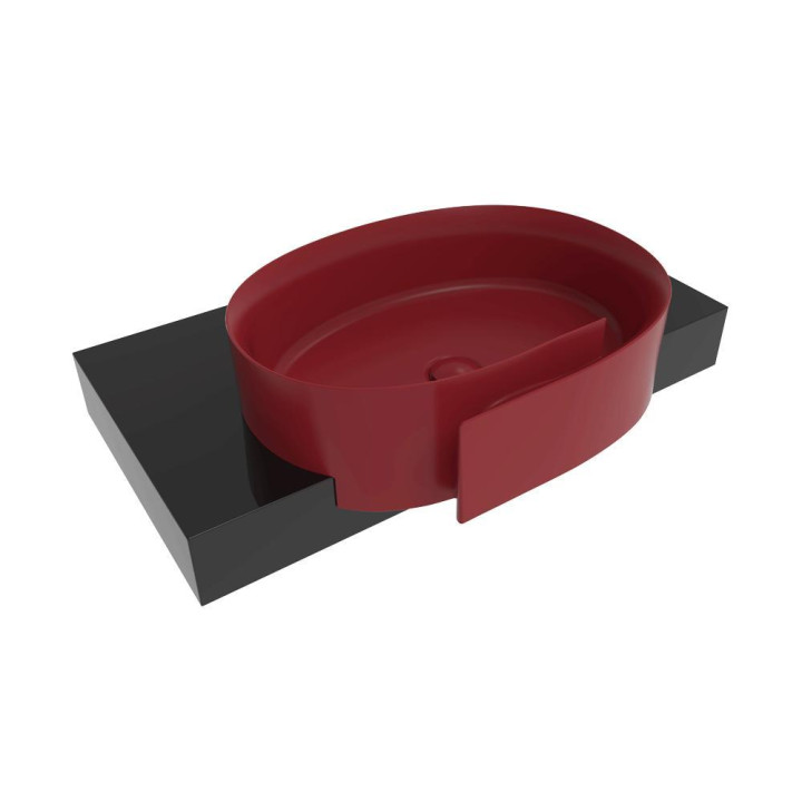 Раковина Flaminia Roll 56x42 Rosso Rubens