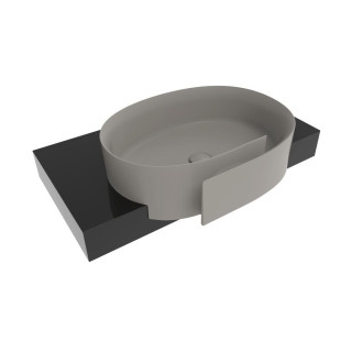 Купите раковину Flaminia Roll 56x42 Cenere