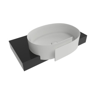 Раковина Flaminia Roll Latte 56x42