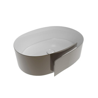 Раковина Flaminia Roll Bianco/Platino