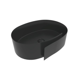Раковина Flaminia Roll 56x42 Carbone