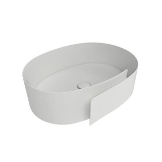 Раковина овальная Flaminia Roll 56x42 Latte