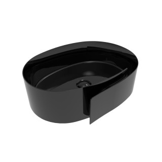 Раковина Flaminia Roll 56x42 см Nero