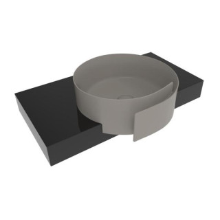 Flaminia Roll Раковина 44х44 Cenere