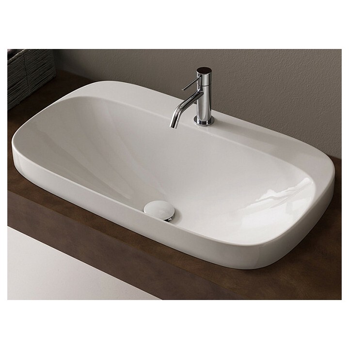 Раковина Scarabeo Moon 72x42 см