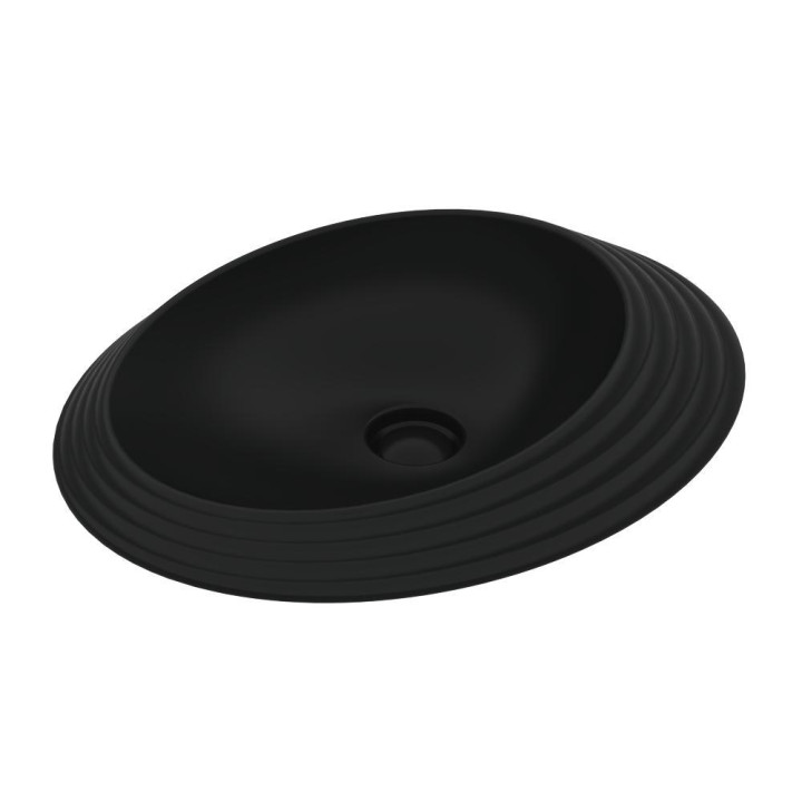 Раковина Flaminia Spire 58x46 Carbone
