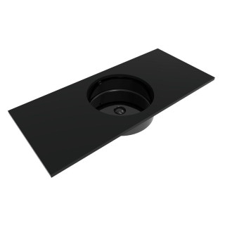Rаковина Flaminia Twin 42x42 см Nero