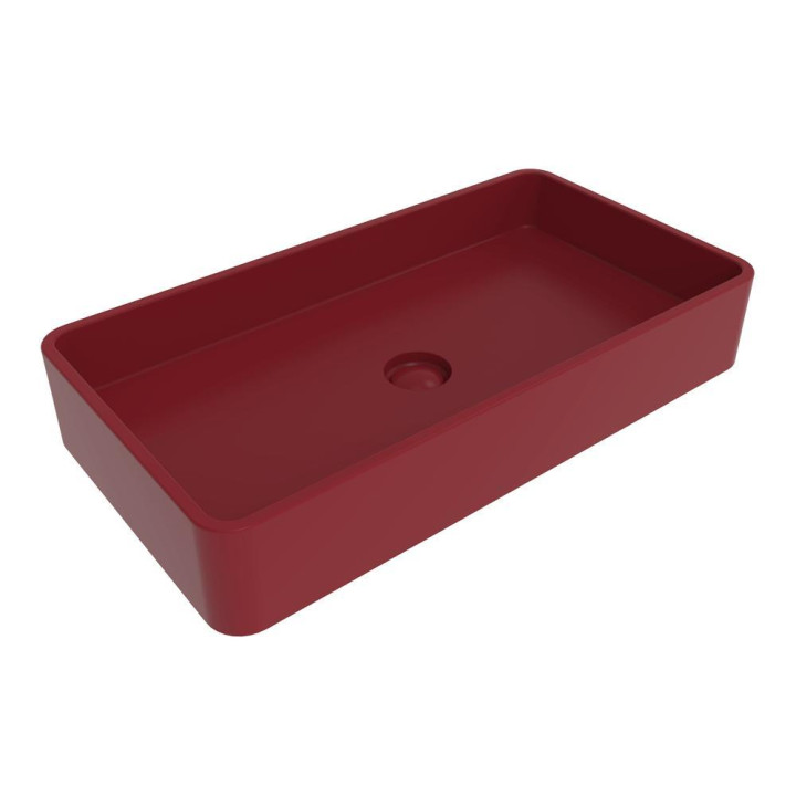 Раковина Flaminia Miniwash Fly 75x40 Rosso Rubens