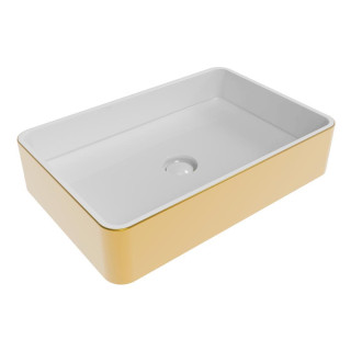 Раковина Flaminia Miniwash Fly 60x40 Bianco/Oro