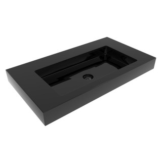 Раковина Flaminia Miniwash Fly Nero, MW75SPNER