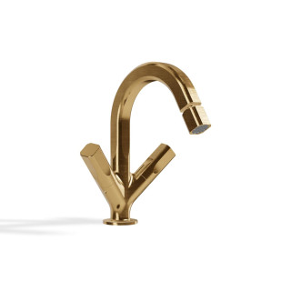 Смеситель Treemme Appia Brushed Gold, IT3C24DZAOZZ