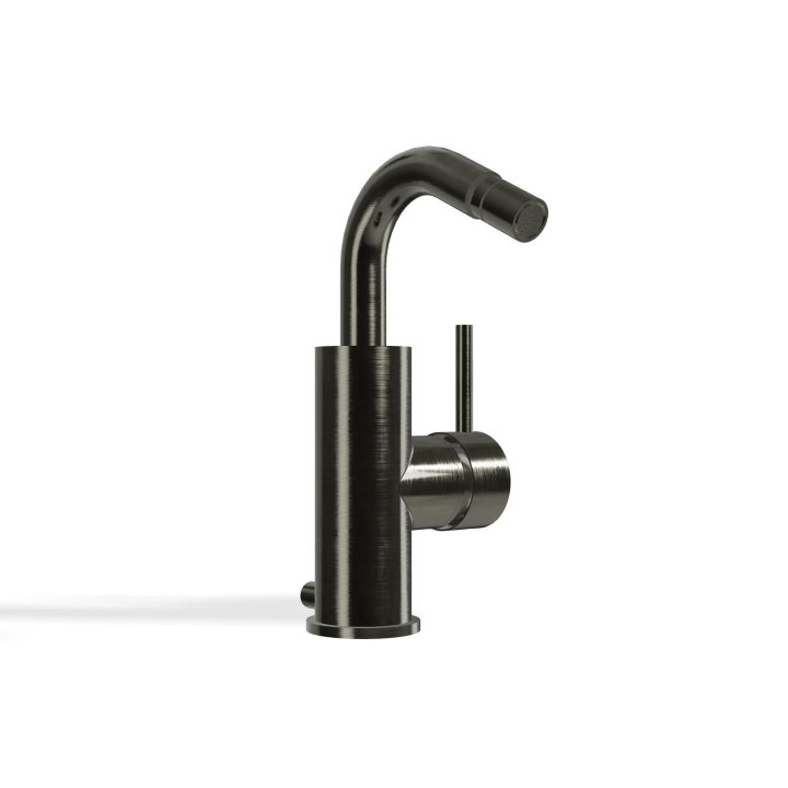 Смеситель Treemme для биде Brushed Black Chrome